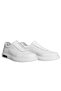 White Leather Men's Casual Shoes - 2