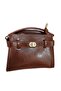 Lockable Belt Detail Mini Square Form Women's Handbag and Shoulder Bag - 3