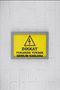 21X30 cm Composite Occupational Safety Warning Sign – Caution, Prohibition, and Ban Sign - Uyr1071 - 2