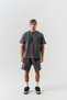 Men's 95% Cotton %5 Elastane Washable Oversized T-Shirt and Shorts Set