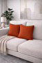 4-Piece Throw Pillow Cover Cotton Textured Soft Sofa Backrest Gift Can Be Customized with Punching