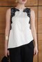 Women's Lace Detailed Satin Blouse in Pack of Polka Dot - 2