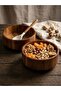 Natural Acacia Wood Bowl - Salad, Snack, and Presentation Bowl - 2