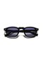 Eoh4025 C1 Black Acetate Unisex Sunglasses - 3