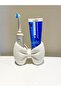 Bowknot Design Pen Holder and Makeup Brush Organizer – Desktop Cosmetic and Pen Holder - 3
