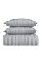 Lani Double 100% Cotton Ranforce Duvet Cover Set Indigo (3 Pieces) 200X220/50X70 Indigo - 4