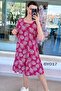 Short Sleeve Viscose Dress 6Y017 - 4