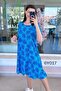 Short Sleeve Viscose Dress 6Y017 - 4