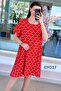 Short Sleeve Viscose Dress 6Y017