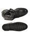 Black Genuine Leather Men's Boots - 5