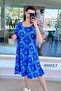 Short Sleeve Viscose Dress 6Y017 - 4