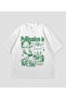 Pollination Is Party Time Printed Oversized Unisex T-Shirt