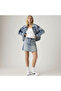 Deconstructed Edge Blue Women's Skirt 005Q4-0000