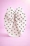 Newborn (0-12 Months) Baby Girl Double Layered Bowknot Bonnet/ Cotton Pack Baby Hair Accessories with Bowknot - 2
