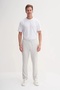 Men's Canvas Trousers 00140 Ecru