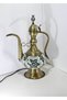 Mosaic Table Lamp Decorative Wrought Jug Lampshade Authentic Desktop Lighting Green - 2