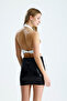Mini Size Lined Sequin Skirt |   Etk36695 Black - 5