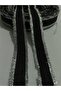 Black Edges Glittery Decorative Textile Accessory 1 Meter - 3
