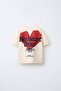 Graphic Printed Oversized Unisex T-Shirt and Denim Pants Set - 3