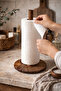 Wooden Paper Towel Holder / Kitchen Towel Stand / Solid Wood Towel Holder - 2