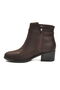 Brown Emerald Zippered Fleece Pack Women's Heeled Boots - 4