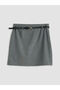 Nevavm Belted Mini Skirt with a Difference - 5