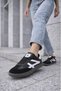 Black and White Woman Sneakers N-3273