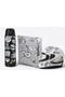 Silver Chrome Aesthetic Sticker Set 22X30 cm – Y2K Metallic Laptop