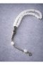 Rosary Beads White Plain