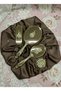 Missayza Special Collection - 4 Piece Pearl Detailed Gift and Dowry Mirror Set - 2
