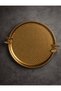 Tray Gold Round