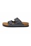 Çift Buckled Women's Daily Smoked Orthopedic Comfortable Beach Pool Sea Home and Outdoor Slippers - 2
