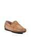 Brown Suede Genuine Leather Men's Casual Shoes - 3