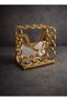 Napkin Holder Gold Mirrored - 2