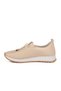 Beige Rubber Laced Women's Casual Shoes - 2