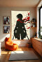 Atack on Titan Mikasa Anime Wall Cloth – Large Size Tapestry Room Decor High-Definition Printing - 4