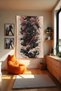 Samurai Ronin Themed Wall Covering – Large Size Tapestry Wall Art Rug Inches, Game Anime Movie Room Decor - 4