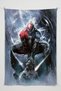 Spider-Man Venom Wall Covering – Large Size Tapestry Wall Rug Sq, Game Anime Movie Room Decor