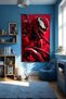 Spider-Man Carnage Wall Covering – Large Size Tapestry Wall Rug Sq, Game Anime Movie Room Decor - 3