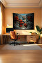 Peaceful Sea Gamer Room Wall Covering – Anime & Fantasy Design, Setup Decor, Large Size - 4