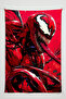 Spider-Man Carnage Wall Covering – Large Size Tapestry Wall Rug Sq, Game Anime Movie Room Decor