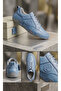 Gr0479 Genuine Leather Örümcek Rubber Sole Marginal Blue Sneakers Shoes Suitable for Long-Term Use - 2