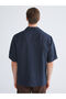 Comfortable Fit Collar Short Sleeve 100% Linen Men's Shirt - 4