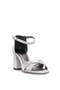 Elit Pm08 K50 Women's Classic Heeled Shoes Silver - 2