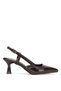 Elit Mst901R Women's Classic Heeled Shoes Brown