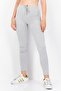 Women Regular Fit Heather Leggings, Grey