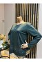 Women's Combed Cotton Blouse for Middle Age and Above, Viscose Star Shower Stone Pattern - 3