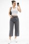 Women's Oversized Trend Wide Leg Jeans (Denim) Shorts - the Trend of the Summer - 2