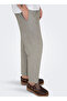 Brown Men's Casual Chino Pants 22024966 Onslinus Cropped Lin Pnt Noos - 4