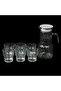 7 pcs Glass Water Jug & Tumbler Set - 6